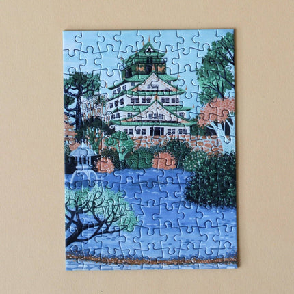 Mini-puzzle du château d'Osaka - 99 pièces