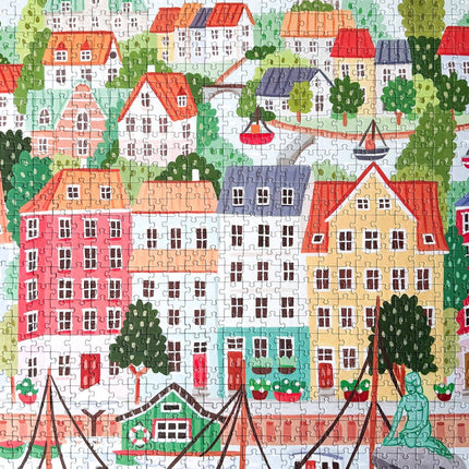 NEW Puzzle Copenhague 1000 pièces - Piecely