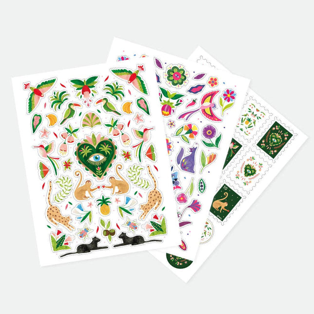 NEW Stickers Jungle mexicaine