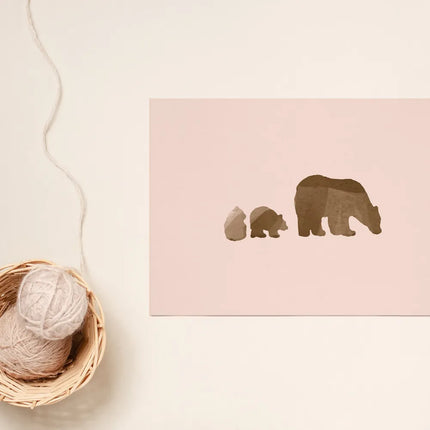 Carte postale Bears