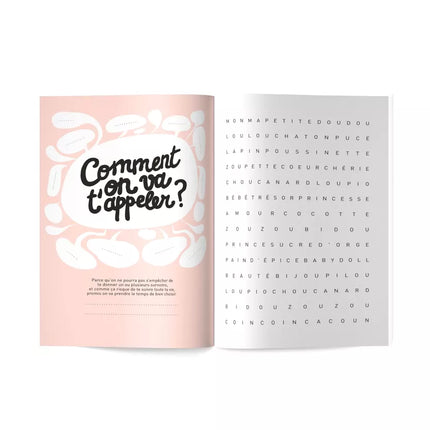 Livre 9 mois à t'attendre ! Carnet de grossesse