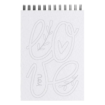 Carnet de coloriage A6 - Tropical