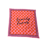 NEW Foulard Jade Coeur Rouge (small) - Frangin Frangine