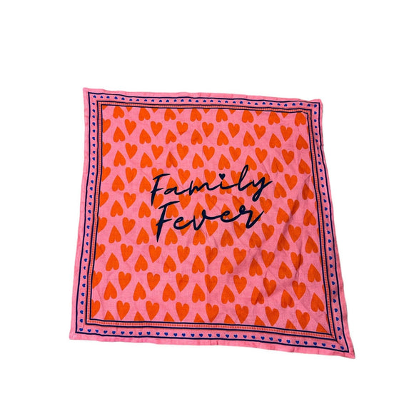 NEW Foulard Jade Coeur Rouge - Frangin Frangine