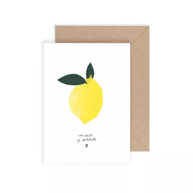 Carte postale Un zest d'amour