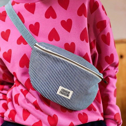 NEW Banane Jeanne Rayures Marine - Frangin Frangine