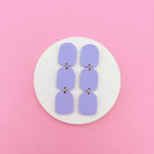 NEW Boucles d’oreilles Violette (parme)