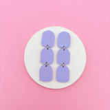 NEW Boucles d’oreilles Violette (parme)