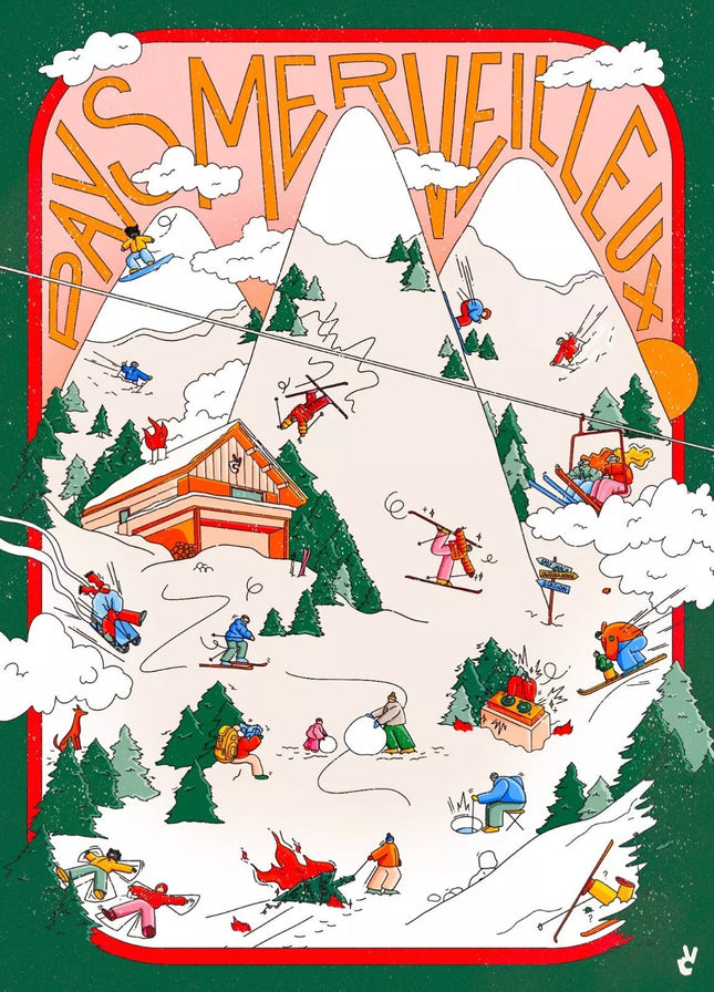 Puzzle Planté de bâton