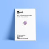 NEW Pin's Smiley - Merci Maitresse (rose ou vert)