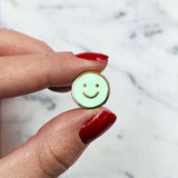 NEW Pin's Smiley - Merci Maitresse (rose ou vert)