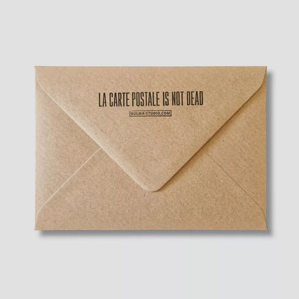 Carte Les vrais amis envoient (...) des cartes (avec enveloppe)