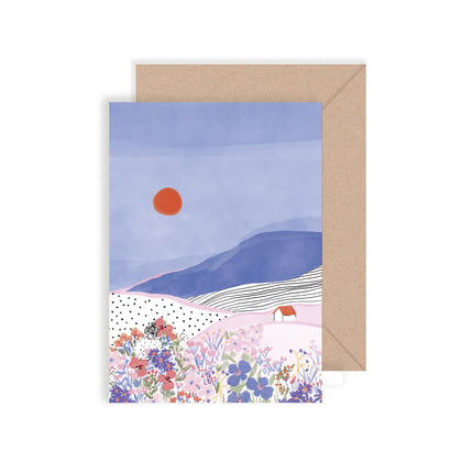 Carte double « Hillside »