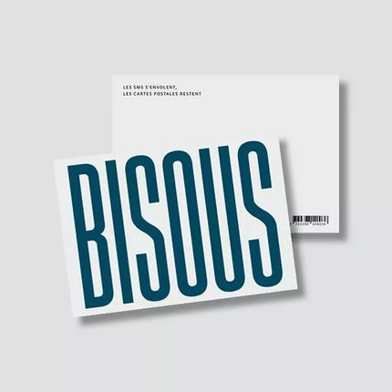 Carte Bisous (avec enveloppe)