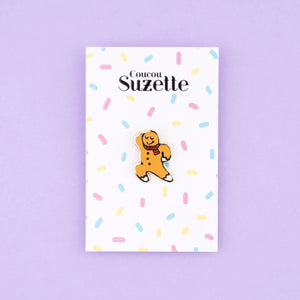 NEW Pin's Gingerman festif Coucou Suzette