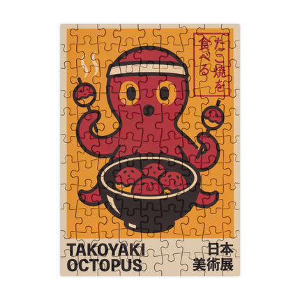 Mini puzzle 99 pièces - Poulpe takoyaki