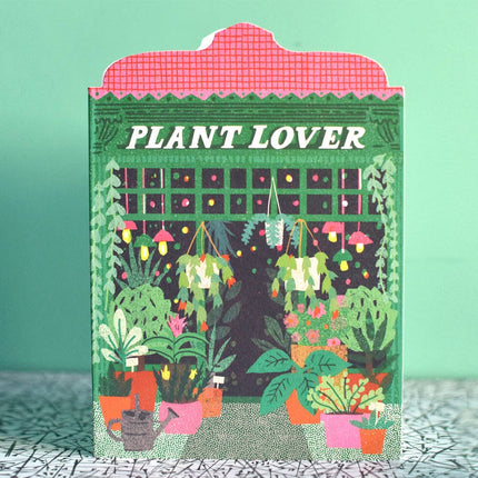Carte découpée Plant Lover Shop