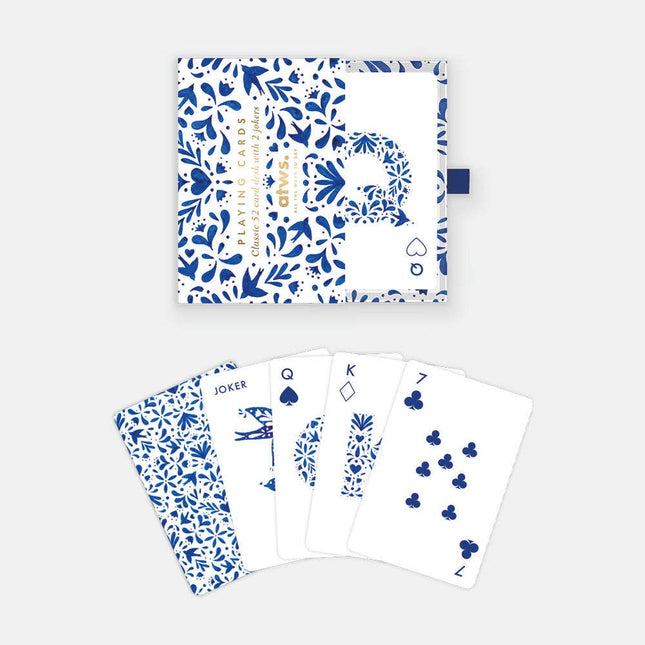 NEW Jeu de cartes Hirondelles bleues