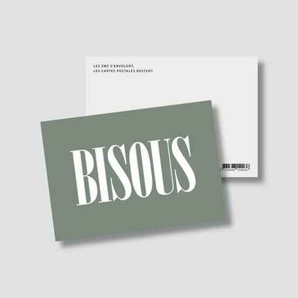 Carte Bisous (avec enveloppe)