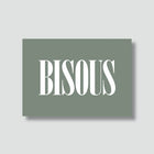 Carte Bisous (avec enveloppe)