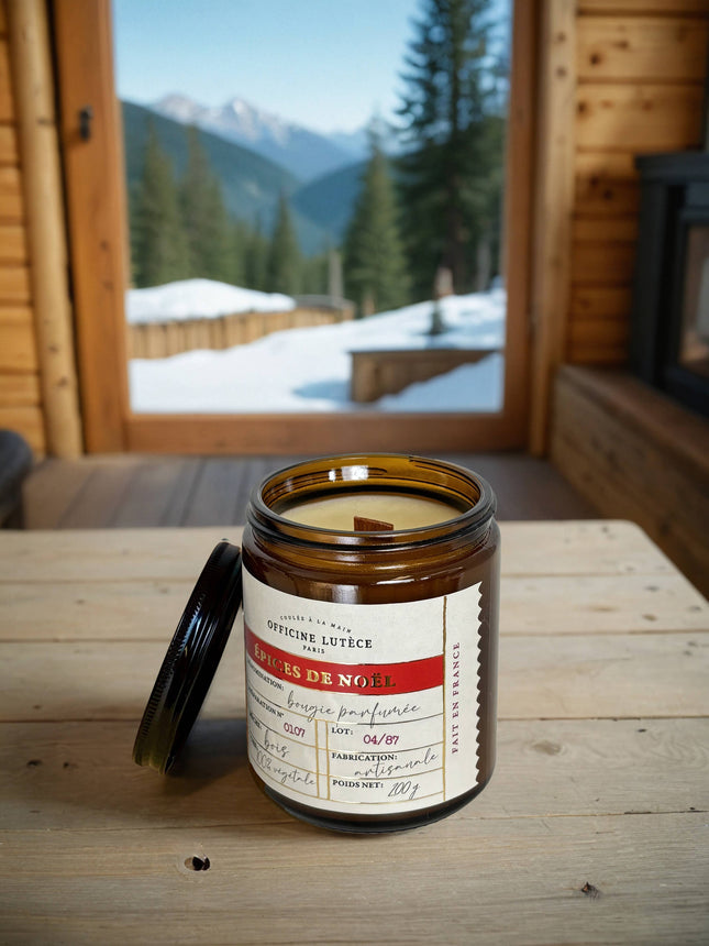 NEW Bougie parfumée Épices de Noël - 200g