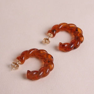 NEW Boucles d'oreilles Roma Miel - Waekura