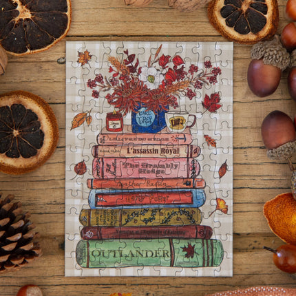 Mini Puzzle Livres d'automne