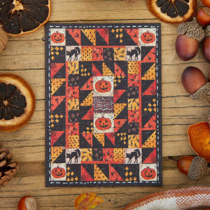 Mini Puzzle Patchwork d'Halloween
