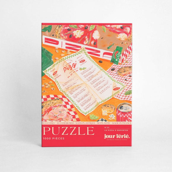 NEW Puzzle 1000 pièces Pizza à emporter