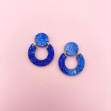 NEW Boucles d’oreilles Georgette - bleu