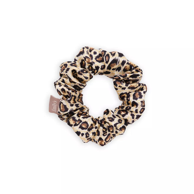 NEW Chouchou en soie - léopard