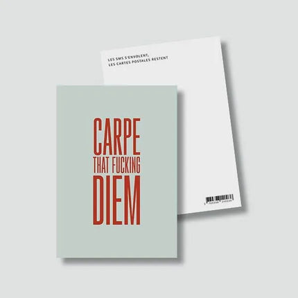 Carte Carpe Diem (avec enveloppe)