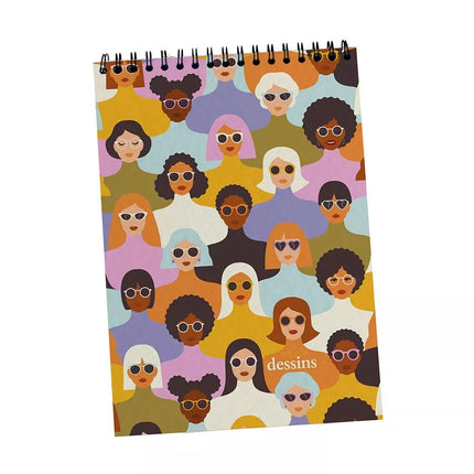 Carnet de dessin - Multitude