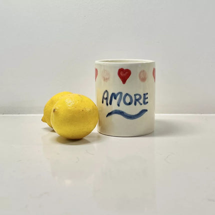 NEW Bougie céramique Amore (amande poire)