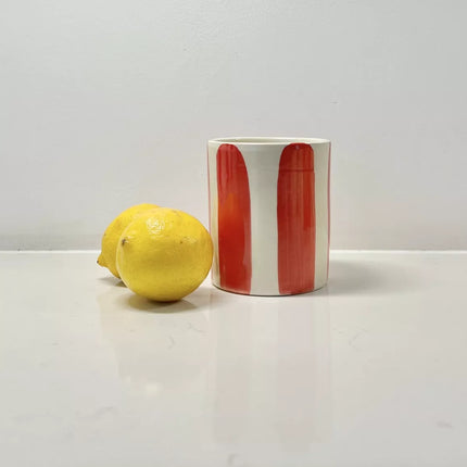 NEW Bougie céramique émaillée Tomate Basilic