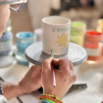 NEW Bougie céramique Amore (amande poire)