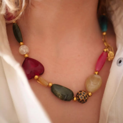 NEW Collier Ines coeur