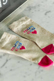 NEW Chaussettes Georgette Lurex Doré Mum Cool - Frangin Frangine