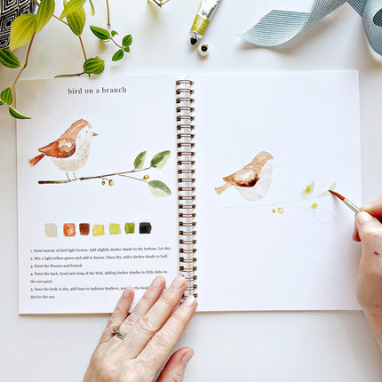 Cahier d'aquarelle Animaux