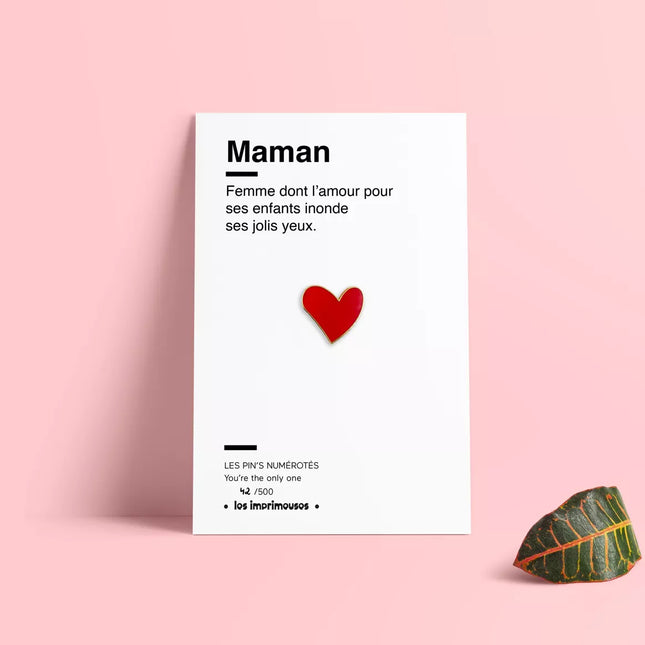 Pin's Maman Coeur