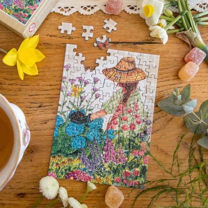 Mini Puzzle Bonheur au Jardin