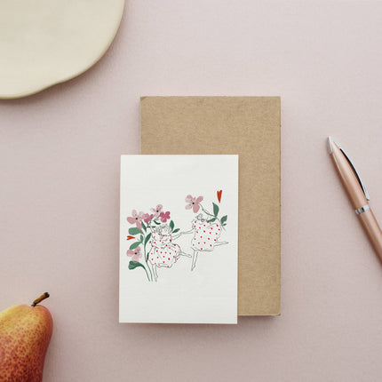 Carte double « Joyeuses »