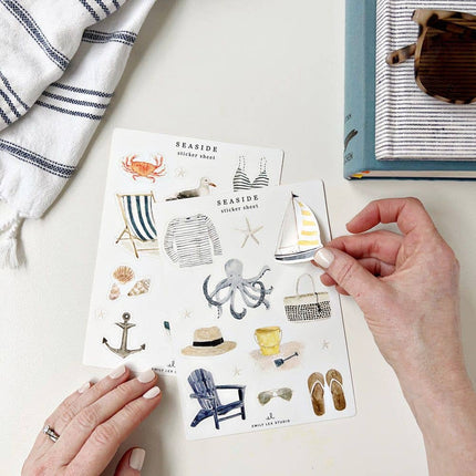 NEW Stickers Bord de mer