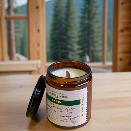 NEW Bougie parfumée Sapin - 200g