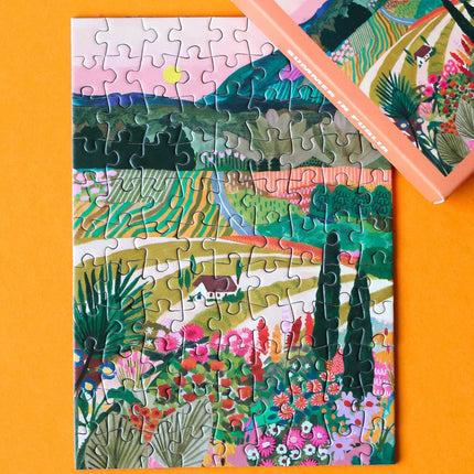 Mini-puzzle L'été dans les Pouilles - 99 pièces