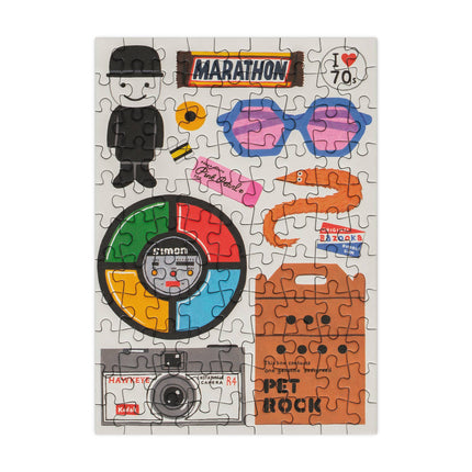 NEW Mini puzzle 70's