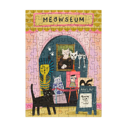 Mini puzzle Meowseum - 99 pièces