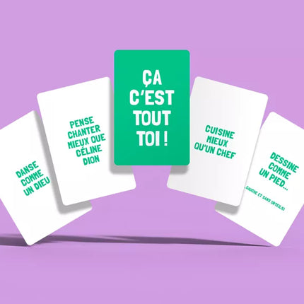 Jeu MENTEUR - qui aime bien pipote bien !
