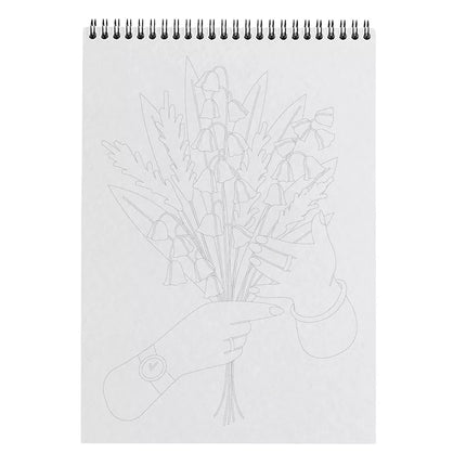 Carnet de coloriage A4 - Entre tes mains