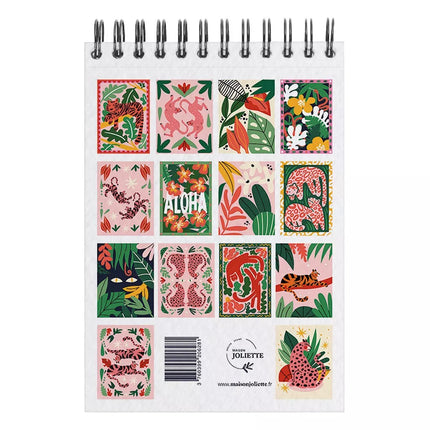 NEW Carnet de coloriage A6 - Wild